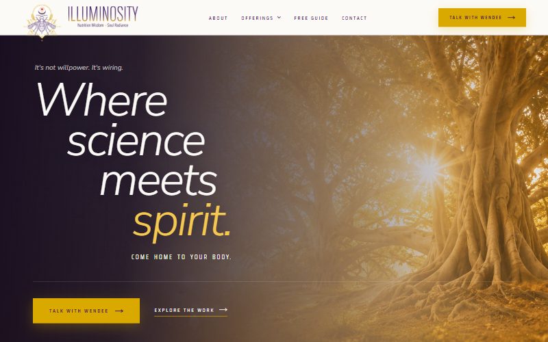 Illuminosity homepage